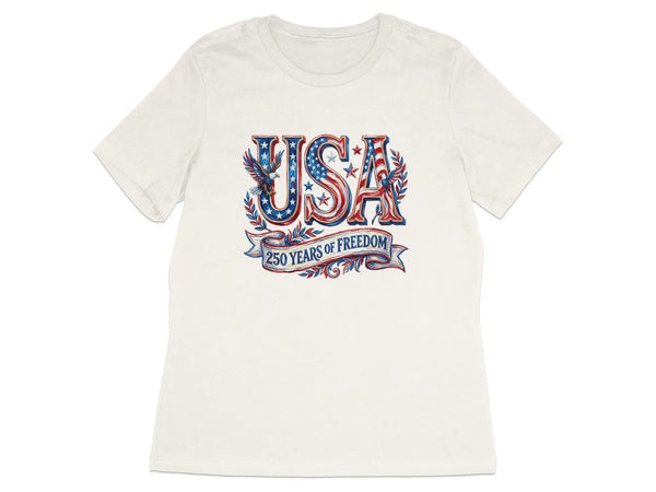 250 Years of Freedom USA Eagle T-Shirt | My Lucky Tee