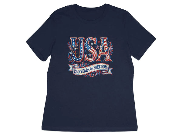 250 Years of Freedom USA Eagle T-Shirt | My Lucky Tee