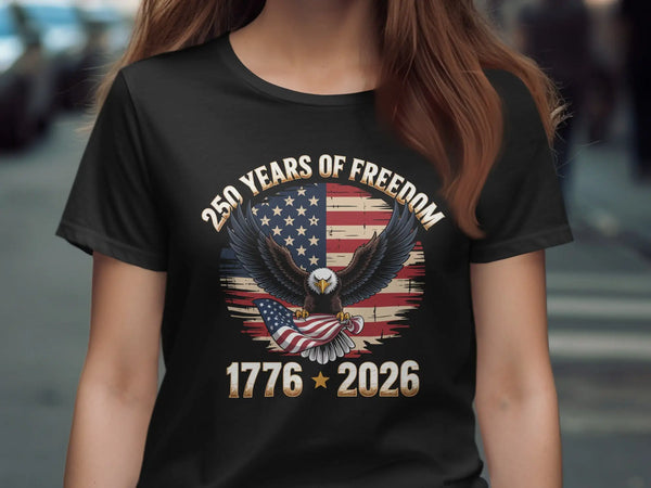 Heritage Eagle 250th Freedom T-Shirt | My Lucky Tee