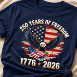 Heritage Eagle 250th Freedom T-Shirt | My Lucky Tee