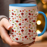 Ladybug Garden Ceramic Mug | My Lucky Tee