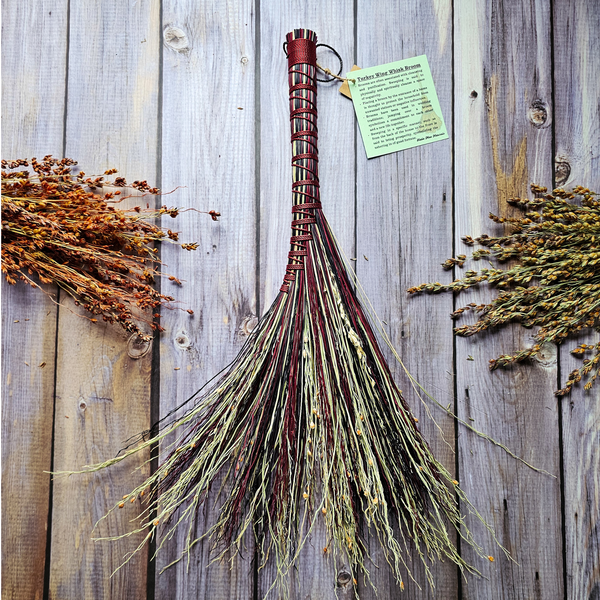 Decorative Broom - Rustic Cottagecore Decor