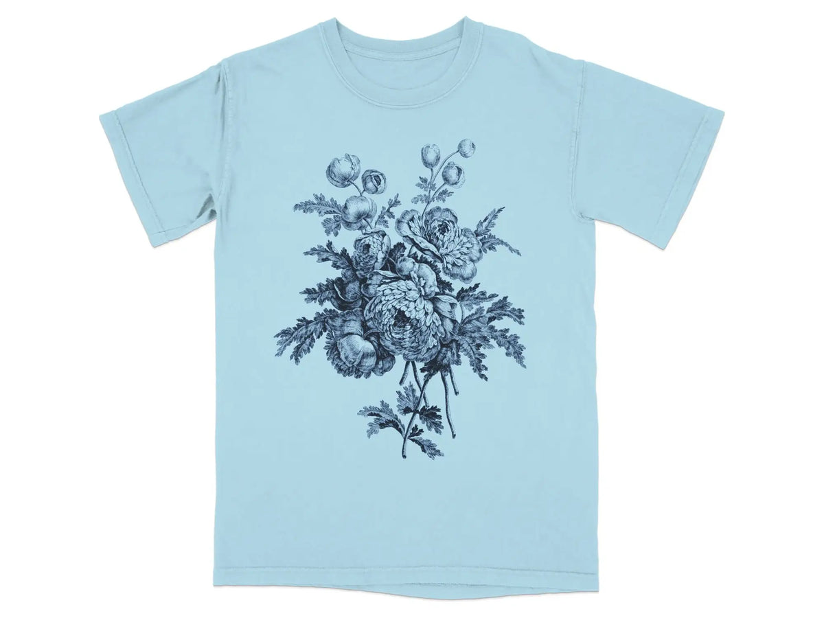 Vintage Floral Bouquet Graphic T-Shirt | My Lucky Tee