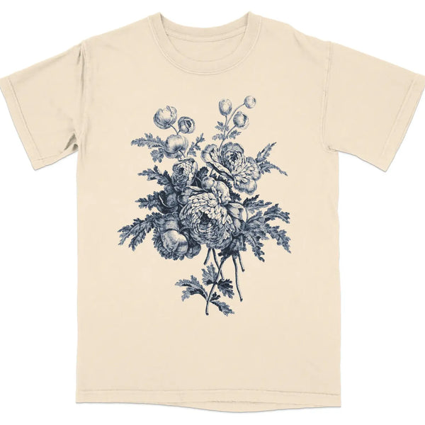 Vintage Floral Bouquet Graphic T-Shirt | My Lucky Tee