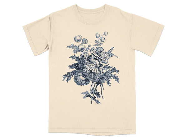 Vintage Floral Bouquet Graphic T-Shirt | My Lucky Tee