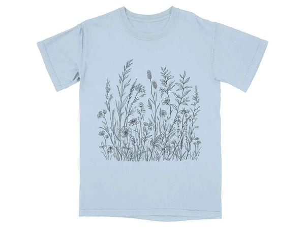 Wildflower Botanical Graphic Tee | My Lucky Tee