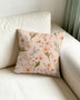 Blush Floral Grandmacore Throw Pillow